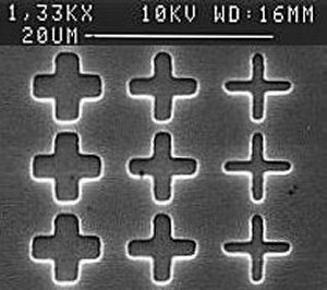 Pattern Generator can accommodate address grid down to 50 nm